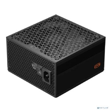 Блок питания ПК/ PCCOOLER, 750W 80+ Gold (ATX, 3.1, PCIe 5.1 600W, Full modular, 1x24(20+4)pin 550mm, 2xCPU 8(4+4)pin 650mm, 3xPCIe 8(6+2)pin 500mm, 1x12V(2x6) 12+4pin 650mm, 3xSATA*3+MOLEX4pin*1 450+