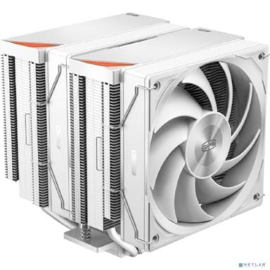 Кулер PCCooler RZ620 WH  S115X/1200/1700/18XX/AM4/AM5 (TDP 265W, 2x120mm PWM FAN, 6 тепловых трубок 6мм, 500-2200RPM, 28-32dBa)