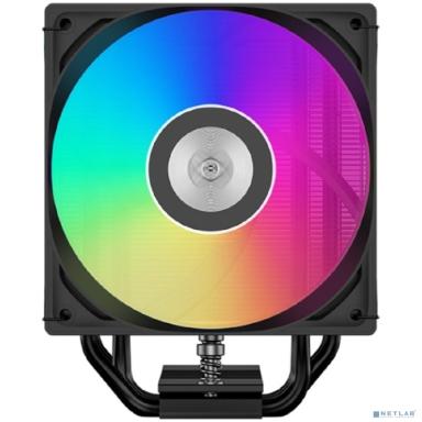 Кулер PCCooler RT500 Digital ARGB BK  S115X/1200/1700/18XX/AM4/AM5 (TDP 245W, 1x120mm PWM ARGB FAN, 5 тепловых трубок 6мм, 500-2200RPM, 32dBa)