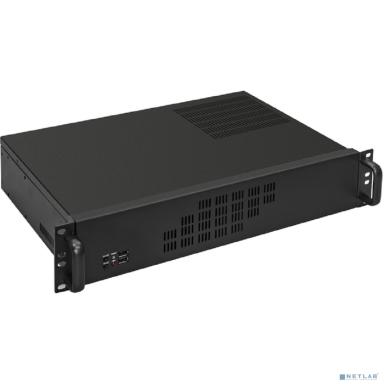 Exegate EX297713RUS Серверный корпус ExeGate Pro 2U300-04 <RM 19", высота 2U, глубина 300, БП 1200PPH-SE, USB> 