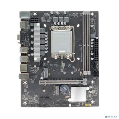 AFOX B760D4-MA5-V2  (Socket 1700, mATX, 2*DDR4(64Gb), VGA+ HDMI, 3*SATA3, 2*M.2, 1*PCIEx16/1*PCIEx1,  2*USB 2.0, 4*USB 3.0,  2 x PS/2, LAN 1*1G, RTL)