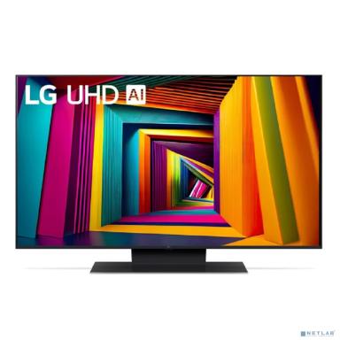 LG 43" 43UT91006LA.ARUG черный {Ultra HD 60Hz DVB-T DVB-T2 DVB-C DVB-S DVB-S2 USB WiFi Smart TV}