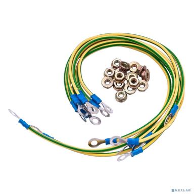 БАСТИОН SKAT TB Cable 30/4  Набор кабелей заземления (30см - 4 шт, набор: гайка, шайба - 8 шт) (4478)