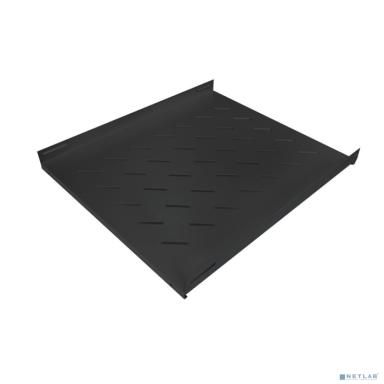 БАСТИОН SKAT TB Shelf S600-B Усиленная (200кг) стационарная полка 19" для шкафа 600мм, черная (4493)