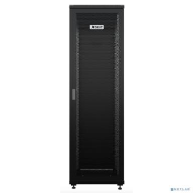 БАСТИОН SKAT TB-42R660PF-B Шкаф напольный универсальный серверный 42U 600х600мм дверь перфорированная (4426) {1.5 года гарантия}