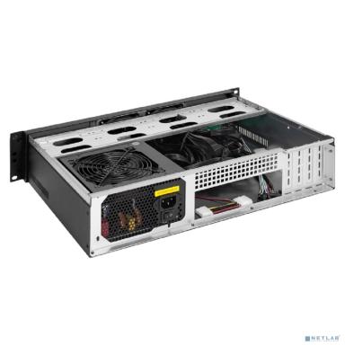 Exegate EX297712RUS Серверный корпус ExeGate Pro 2U300-04 <RM 19", высота 2U, глубина 300, БП 1000PPH-SE, USB>