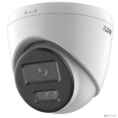 iFLOW F-IC-1342CM(2.8mm) Eco 4Мп уличная IP-камера с гибридной Smart-подсветкой и встроенным микрофоном