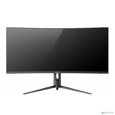 Монитор Hisense/ 34"/3440x1440, изогнутый, VA, 21:9, матовое/антибликовое, 180Гц, время отклика 1мс, 280кд/м2, 4000:1, HDR 400, DisplayPort,  HDMIх2, разъем для наушников 3.5мм