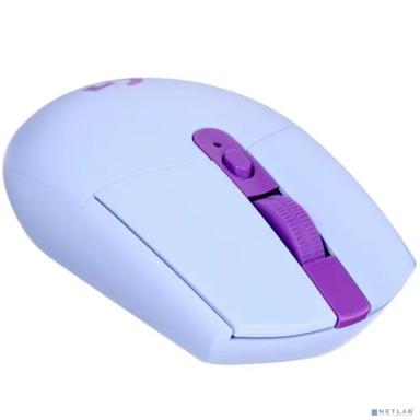 Мышь Logitech G304 Lightspeed синий оптическая 12000dpi беспров. USB 5but (910-006026)