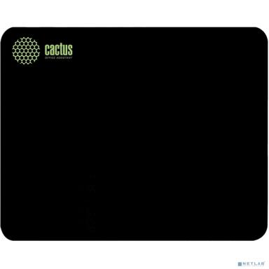 Коврик для мыши Cactus Black 220x180x2мм (CS-MPC-P01XS)