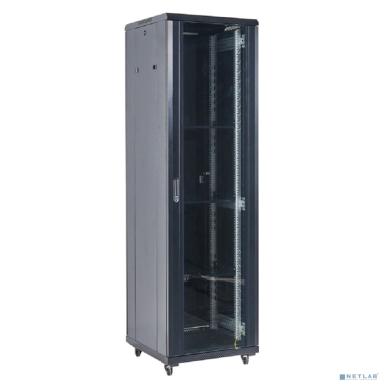 Rexant (04-3266-212) Напольный шкаф 19" 32U 600х600х1609 (ШхГхВ), дверь стекло, металлическая задняя дверь, боковые съемные стенки, RAL 9005