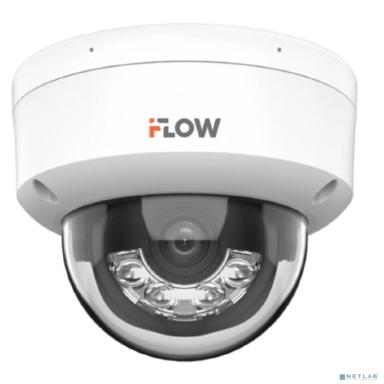 iFLOW F-IC-2422C2MS(2.8mm) Value 2Мп уличная купольная IP-камера с гибридной Smart подсветкой до 30м  и технологией SharpSense