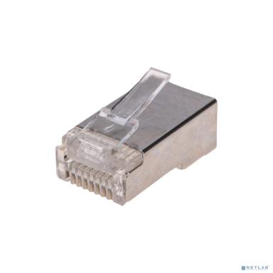 Rexant (05-1019) Разъем сквозной RJ-45(8P8C) под витую пару, FTP, CAT 5e (Упаковка 100 шт)