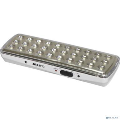БАСТИОН Skat LT-301200-LED-Li-Ion светильник аварийного освещения,30 светодиодов,1200мАч пластик (2452)