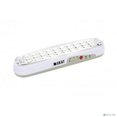БАСТИОН Skat LT-301300-LED-Li-Ion светильник аварийного освещения,30 светодиодов,1200мАч пластик (2451)