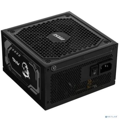 Блок питания MSI MAG A1250GL PCIE5 , 1250W, 80+ Gold, полностью модульный, ATX 3.0, PCIE5