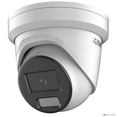 iFLOW F-IC-2386CM(4mm) Value 8Мп уличная IP-камера с гибридной Smart подсветкой до 40м, технологией BrightVu и SharpSense