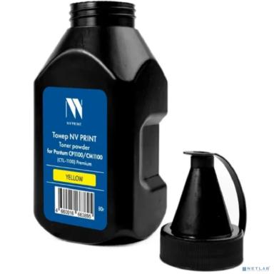 Тонер NVP для Pantum CP1100/CM1100 (CTL-1100) Premium (80г) Yellow совместимый