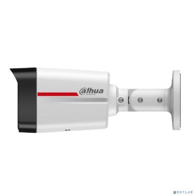 DAHUA DH-IPC-HFW2449TLP-S-LED-0360B-PRO Уличная цилиндрическая IP-видеокамера WizColor 4Мп, 1/1.8” CMOS, объектив 3.6мм, видеоаналитика, микрофон, LED 50м, IP67, металл