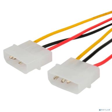 Cablexpert Кабель питания PCIe 2xMolex 3pin(M) / PCIe 6pin(M), 15см, пакет (CC-PSU-63-15CM)