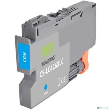 Картридж струйный Cactus CS-LC426XLC голубой (54мл) для Brother MFC-J4335DW/J4340DW/J4535DW/J4540DW