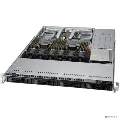 Сервер в сборе / SYS-610C-TR (bundle1) / SYS-610C-TR(bundle1): 1U / 2x Xeon Silver 4310 / 4x DDR4 32GB 1.2V3200 / 1x SSD 240GB SATA, 2.5"/ 1x Dual ports GbE RJ45 /10/100/1000 / 2x 860W Power.