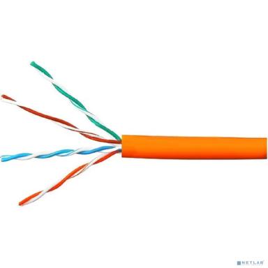 Cablexpert UPC-5051E-LSZH-4-CU/100 Кабель Cablexpert (RU) UTP-LSZH 4x2x0.51, медный, кат.5e, однож., 100м, box, оранж