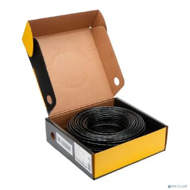 Cablexpert FPC-5051E-4-CU/100 Кабель Cablexpert (RU) FTP indoor 4x2x0.51, медный, кат.5e, однож., 100м, box, серый