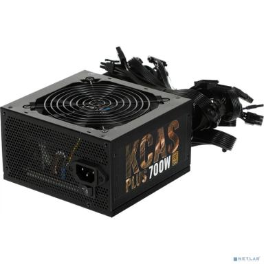 Formula KCAS-700 PLUS  {80+ Bronze, fan 12cm, 550mm cable, 20+4P, 4+4P, PCIe 6+2P x4, PATA x4, SATA x7L} (ex Aerocool)