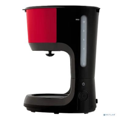 Кофеварка капельная Scarlett SC-CM33013 750Вт красный/черный