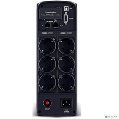 CyberPower CP1600EPFCLCD  ИБП {Line-Interactive, Tower, 1600VA/1000W USB/RS-232/RJ11/45/USB/SNMPslot  charger A/С (6 EURO) 12В/9 Ач х 2  NEW}
