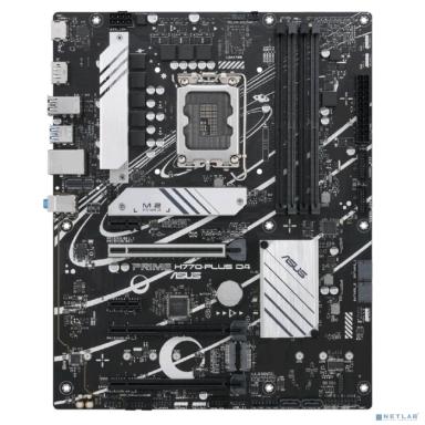 Материнская плата Asus PRIME H770-PLUS D4 Soc-1700 Intel H770 4xDDR4 ATX AC`97 8ch(7.1) 2.5Gg RAID+HDMI+DP