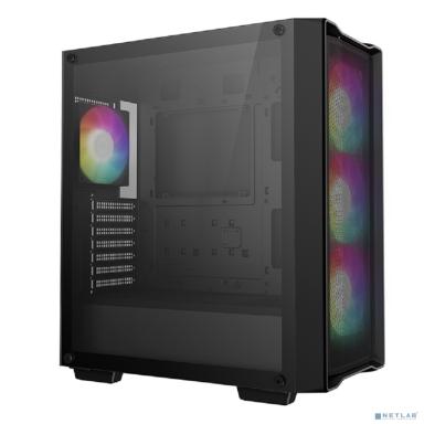 Корпус Deepcool CC560 Mesh V2 черный без БП ATX 4x120mm 5x140mm 2xUSB3.0 audio bott PSU