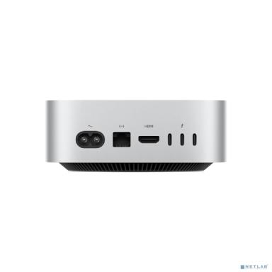 Apple Mac Mini 2024 [MU9E3J/A] Silver {M4 10C CPU 10C GPU/16Gb/512Gb SSD/рекоменд.переходник 1979059} (A3238)