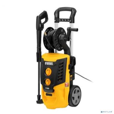 Denzel Моечная машина высокого давления R-180D, 2200 Вт, 180 бар, 380 л/ч, с барабаном [58239]