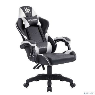 Игровое кресло Companion Черный/белый,класс 3,металл,PU DEFENDER