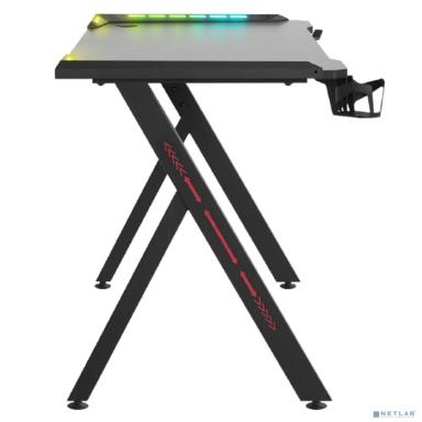 Игровой компьютерный стол Gamer RGB,подвес круж+гарн.,черн,120 DEFENDER