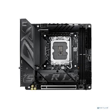ASUS ROG STRIX B860-I GAMING WIFI (Socket 1851, mITX,  2xDDR5(128GB), DP/HDMI, 1xPCIe 5.0x16, 1xLAN(2.5GbE), Wi-Fi, BT, Thunderbolt 4, 4xSATA 6Gb/s, 2xM.2, 2xType-C, 4xUSB 3.2, 2xUSB 2.0)