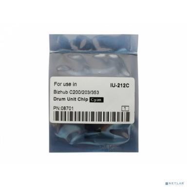Чип драм-юнита для KONICA MINOLTA Bizhub C200 (CET) Cyan, (WW), (унив.), CET8701