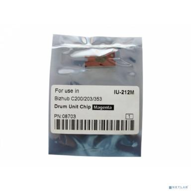 Чип драм-юнита для KONICA MINOLTA Bizhub C200 (CET) Magenta, (WW), (унив.), CET8703