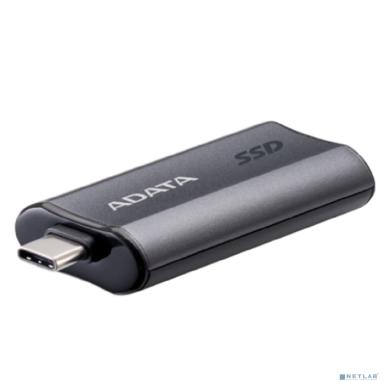 A-DATA Portable SSD 500GB A-DATA SC750, External, USB 3.2 Gen 2 Type-C, [R/W -1050/1000 MB/s] серый (SC750-500G-CCBK)