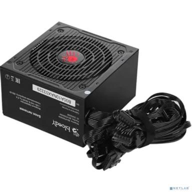 Bloody BD-PS500W ATX 500W 80 PLUS WHITE (20+4pin) APFC 120mm fan 6xSATA RTL