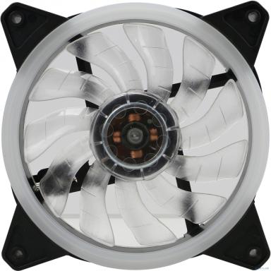 Вентилятор Digma DFAN-FRGB3 RGB 120мм черный 3-pin 4-pin (Molex) Ret