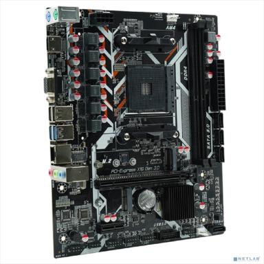 AFOX A320D4-MA5-V2 (Socket AM4, mATX, 2*DDR4(32Gb), VGA+ HDMI, 4*SATA3, 1*M.2, 1*PCIEx16/1*PCIEx1, 1*USB 2.0, 1*USB 3.0,  2 x PS/2, LAN 1*1G) RTL