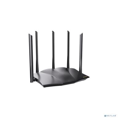 TENDA TX12 Pro вухдиапазонный гигабитный Wi-Fi 6 роутер AX3000, до 574 Мбит/с на 2,4 ГГц + до 2402 Мбит/с на 5 ГГц, LAN 3 x 1Гбит/с, WAN 1 x 1Гбит/с, 5 антенн