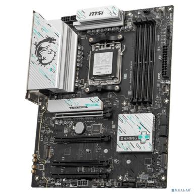 Материнская плата MSI B850 GAMING PLUS WIFI B850, AM5, 4*DDR5, 4*PCIEx16, 3*M.2, 3*TypeC, 1*USB3.2Gen2, 5*USB3.2Gen1, 8*USB2.0, 4*SATA3.0, 5G, DP, ATX, RTL