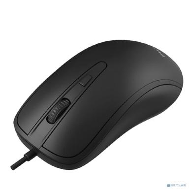 Philips  Проводная Мышь SPK7214, 4 кноп., USB 2.0, 800-1600dpi, Чёрный