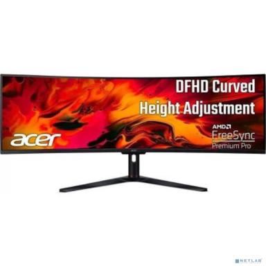 LCD Acer 49" EI491CRSbmiipphx {VA Curved 3840x1080 144Hz 4ms 400cd 2xHDMI2.0 2xDisplayPort1.2 2x3W FreeSync(Premium Pro)} [UM.SE1CD.S01]