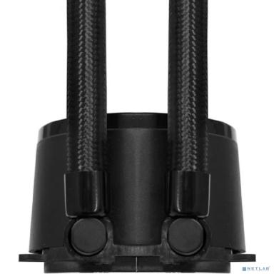 Exegate EX298224RUS Комплект водяного охлаждения ExeGate BlackWater-240V3.PWM.ARGB (3 PIN 5V ADDRESSABLE RGB подсветка, LGA2066/2011/1366/1150/1151/1155/1156/1200/1700/1851/AM4/AM5/FM1/FM2/FM2+/AM2/AM