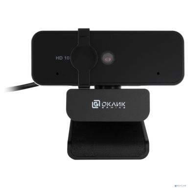 Оклик OK-C21FH черный 2Mpix (1920x1080) USB2.0 с микрофоном